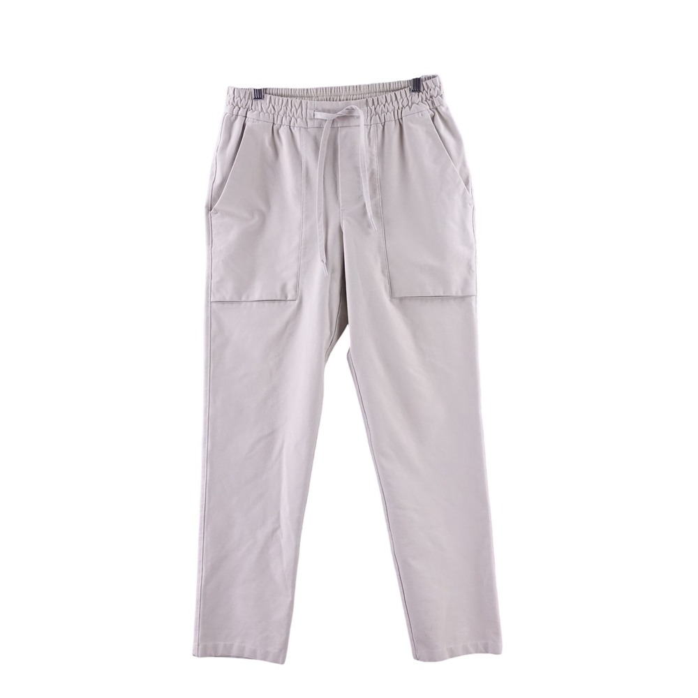 Lululemon Lab Men's Size Small Gray/Stone Elastic Waist Patch Pocket Pants